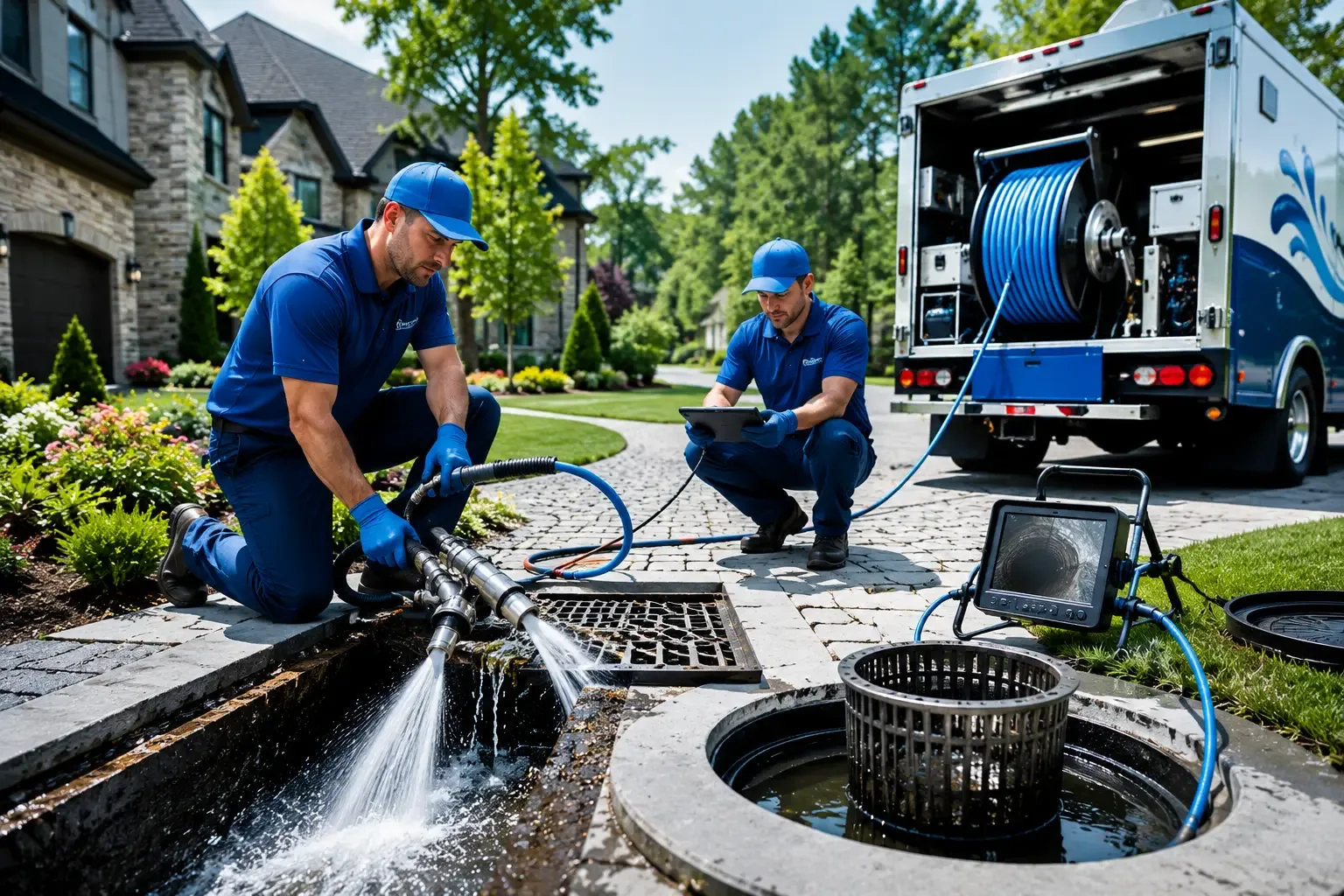 Local outdoor drain cleaning professionals in Alhambra, IL